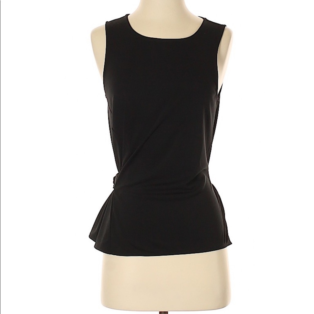 NWOT Banana Republic // Black Sleeveless Top